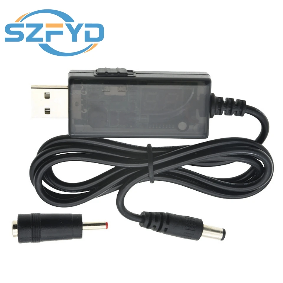 USB a DC5.5/3.5mm enrutador óptico Cat Booster Cable 5V Cable de refuerzo a 9V12V Cable de carga - imagen 3