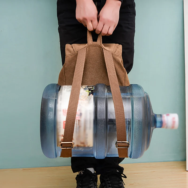 Mochila de escalada para hombre, mochila de viaje para acampar al aire libre, senderismo, mochila grande Retro de fin de semana, paquete de equipaje deportivo - imagen 3