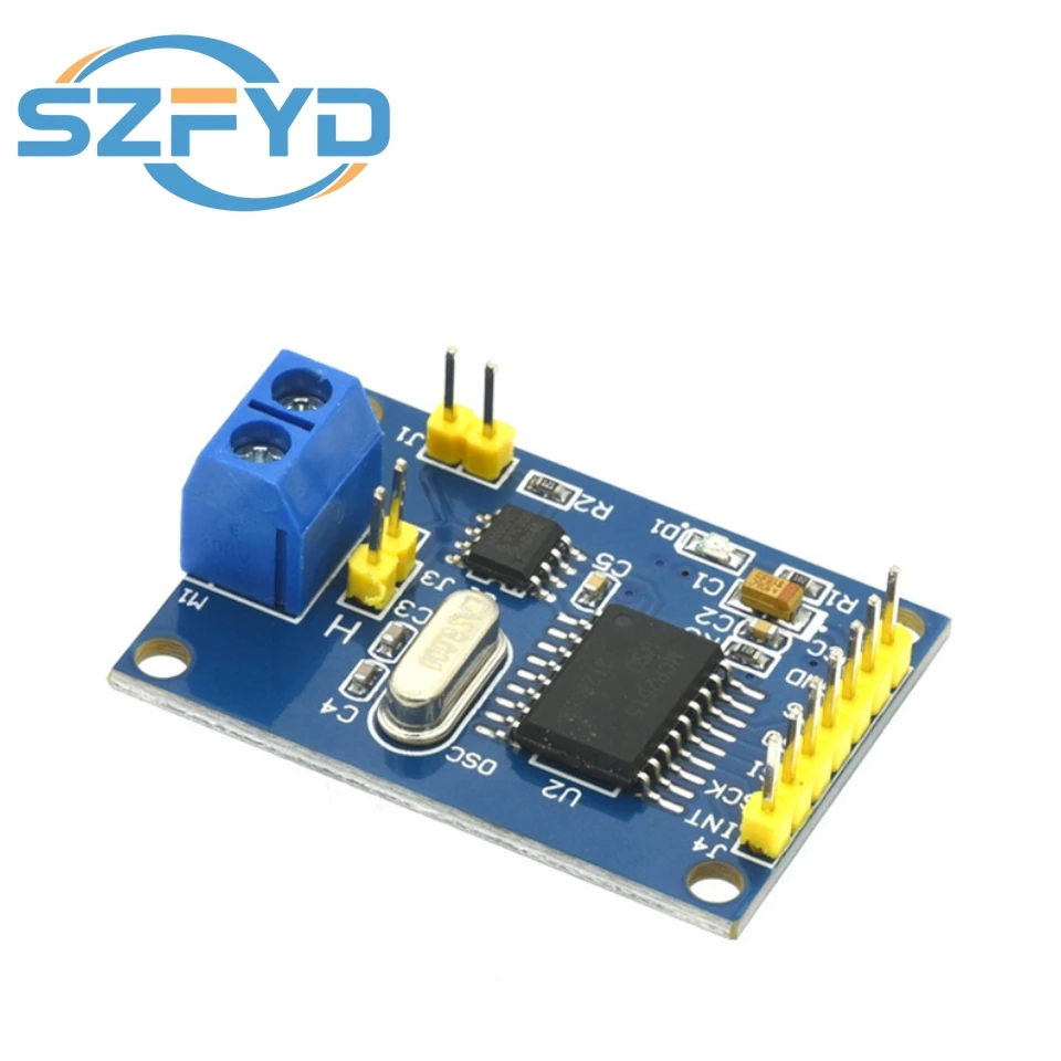 1/5/10 Uds MCP2515 módulo de Bus CAN TJA1050 receptor SPI para controlador de brazo 51 MCU - imagen 2