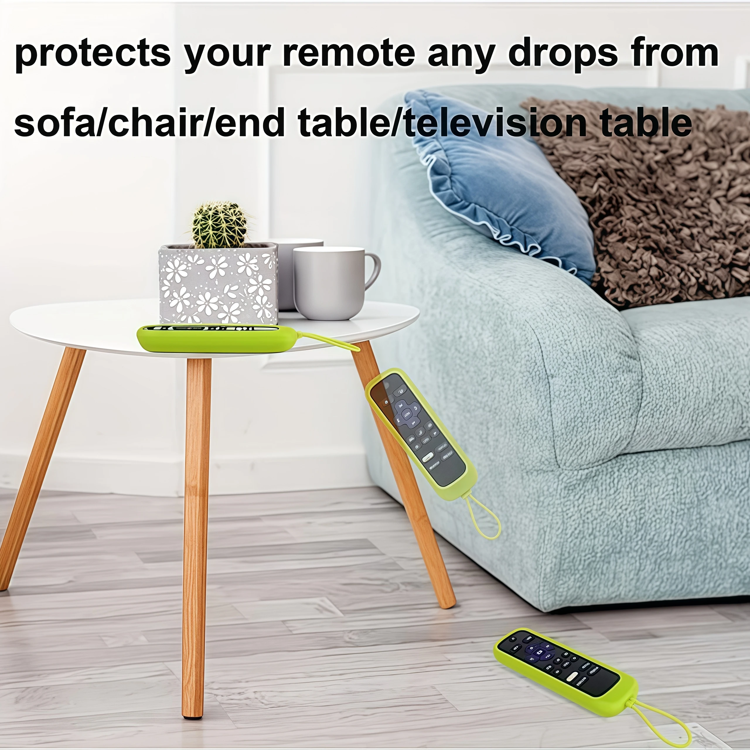 Funda remota de silicona suave fluorescente para TV Stick 3600R 3800/3900 – Funda protectora a prueba de golpes, antideslizante y que brilla en la oscuridad - imagen 5