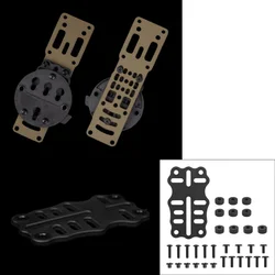 Placa adaptadora de funda de caza |   Base de montaje multiposición del sistema de despliegue rápido |   Para accesorios de equipos de campo