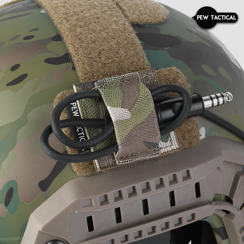 Accesorios tácticos de Airsoft del arnés de cables de los auriculares de PEW - imagen 4