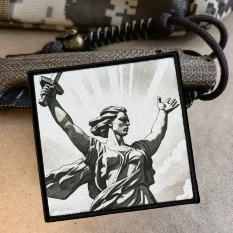 Parche táctico Victory moral de Diosa Espada con velcro para chaleco - imagen 4