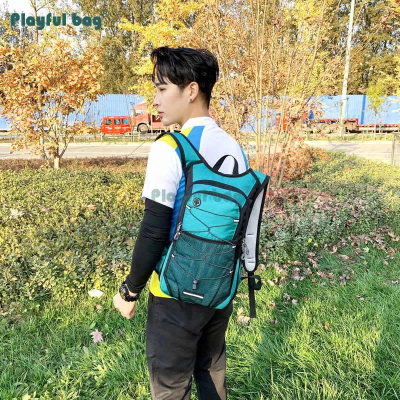 Mochila deportiva ligera, bolsa para correr con hidratación, mochila portátil para ciclismo, mochila para senderismo al aire libre AVA194 - imagen 4