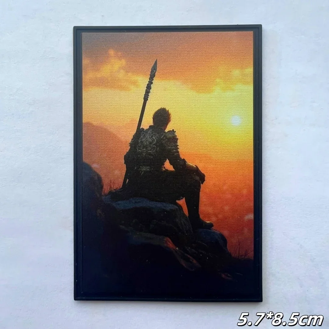 Mito Negro: parches tácticos WuKong, juego de PVC impreso, insignia de moral del Rey Mono Sun Wukong, brazalete militar, pegatinas de gancho y bucle - imagen 4