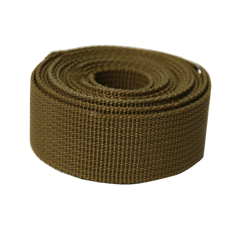 Cinta Negra marrón de alta densidad, accesorios de equipaje, chaleco táctico, correa de hombro, tira de tela de poliéster - imagen 4