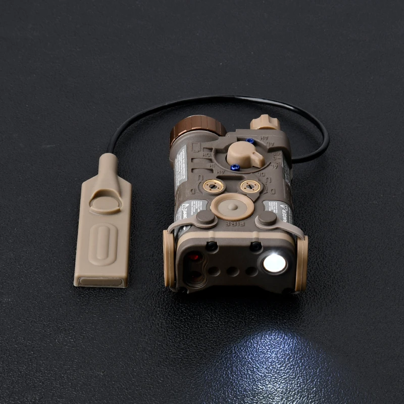 WADSN L3 NGAL Nylon táctico rojo verde azul IR linterna láser blanco LED luz estroboscópica Airsoft caza lámpara ajuste 20mm sistema de riel - imagen 3