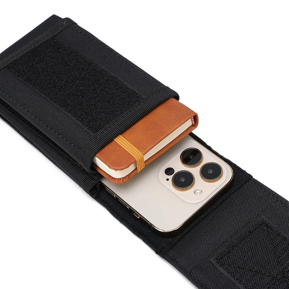 Bolsa para teléfono móvil al aire libre 1000D, bolsa para teléfono móvil, riñonera, accesorios de caza para acampar, bolsa para caza y Camping - imagen 4