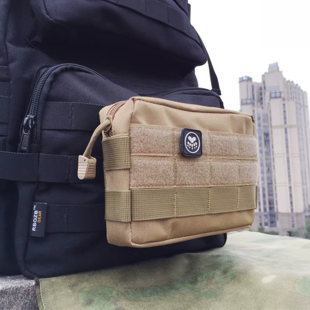 Bolsa táctica MOLLE EDC para cintura – Primeros auxilios outdoor - imagen 5