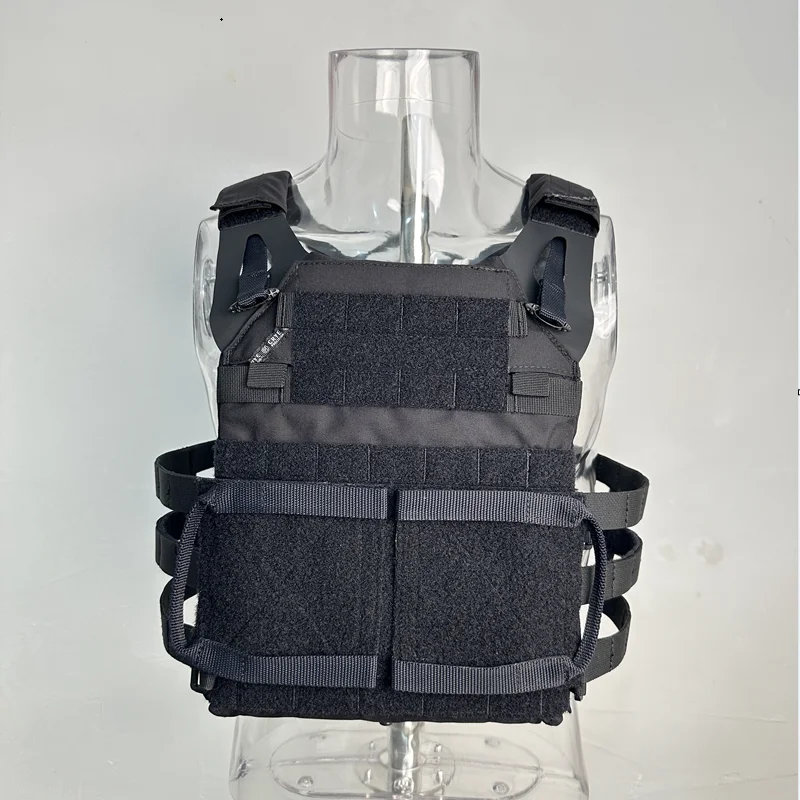 Chaleco JPC2.0 para deportes al aire libre negro + panel lateral MOLLE - imagen 2