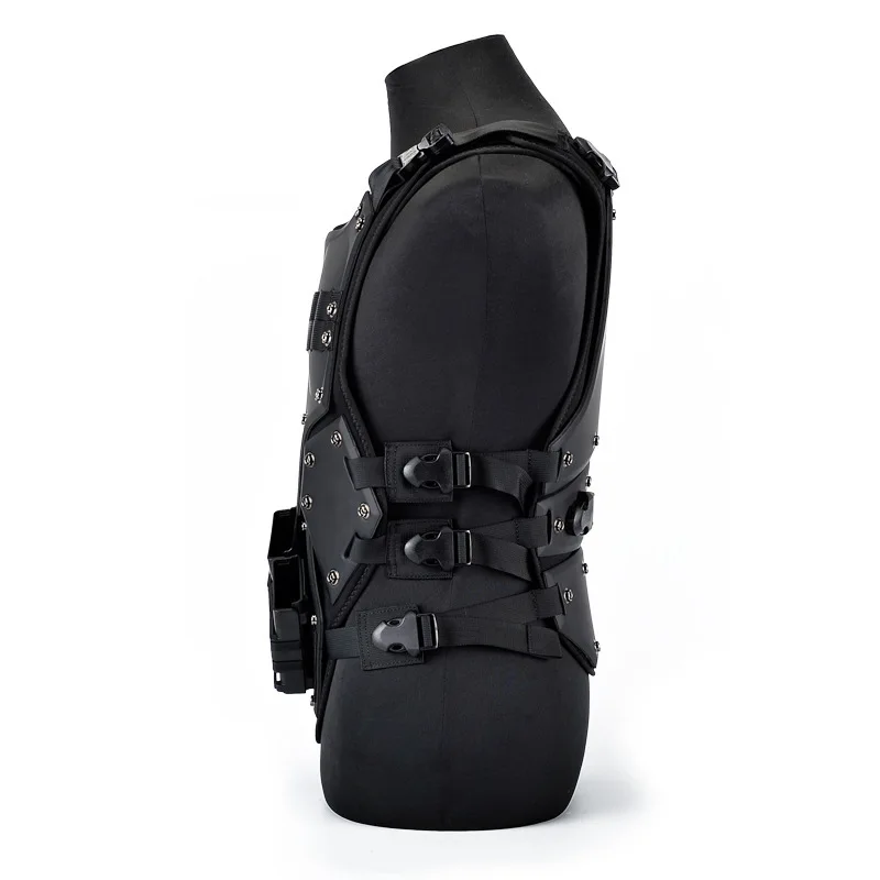 Chaleco táctico EVA TF3 para caza, armadura corporal para exteriores, combate de Paintball, negro, con bolsas M4 Mag - imagen 2