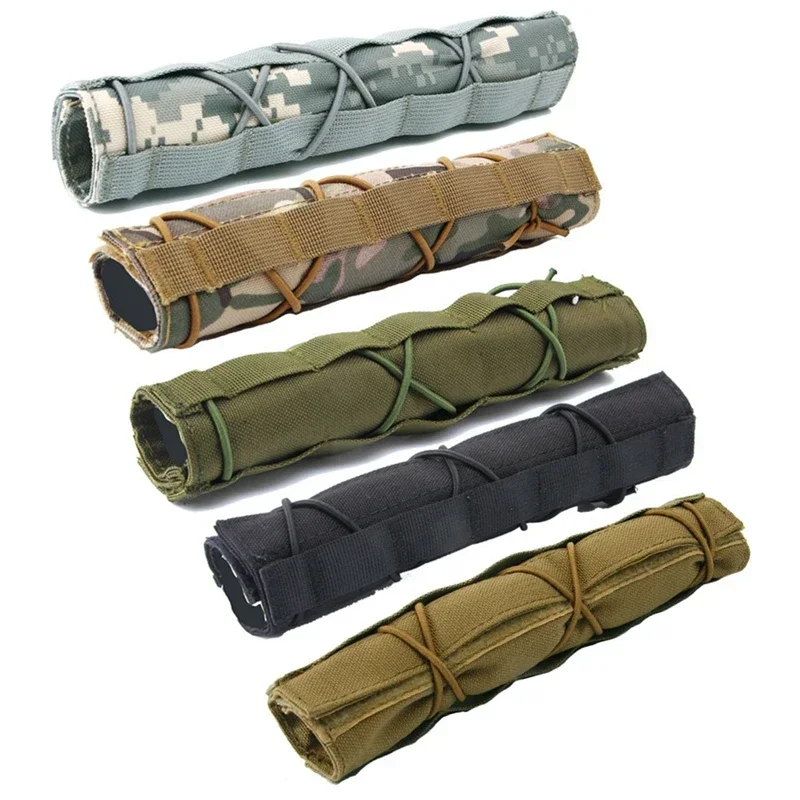 Supresor de ruido ajustable resistente al calor 8,66 "x 5,51" para accesorios de tiro de caza y escalada al aire libre - imagen 2