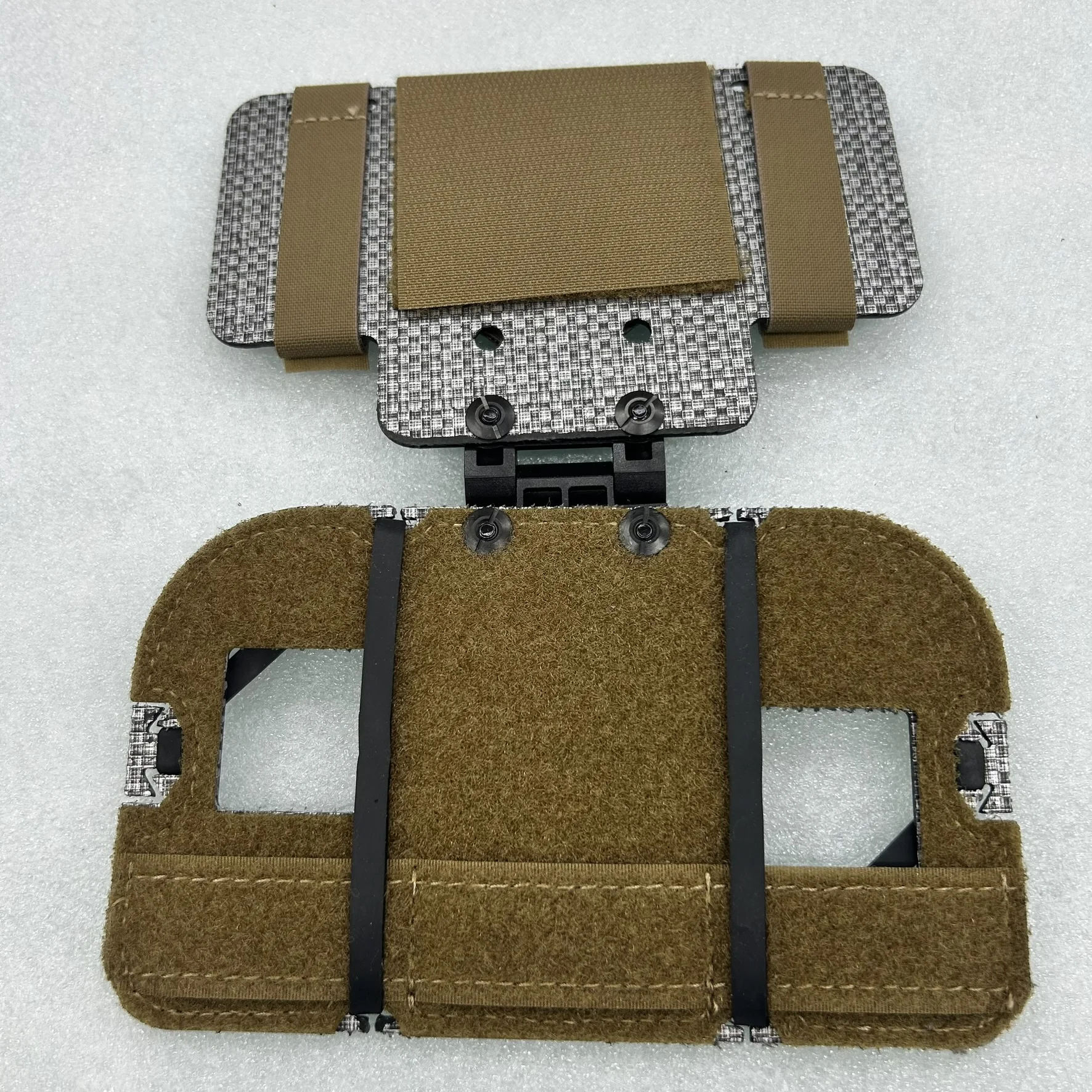 Bolsa de teléfono plegable liviana: soporte MOLLE de pecho táctico universal para transporte de navegación - imagen 3