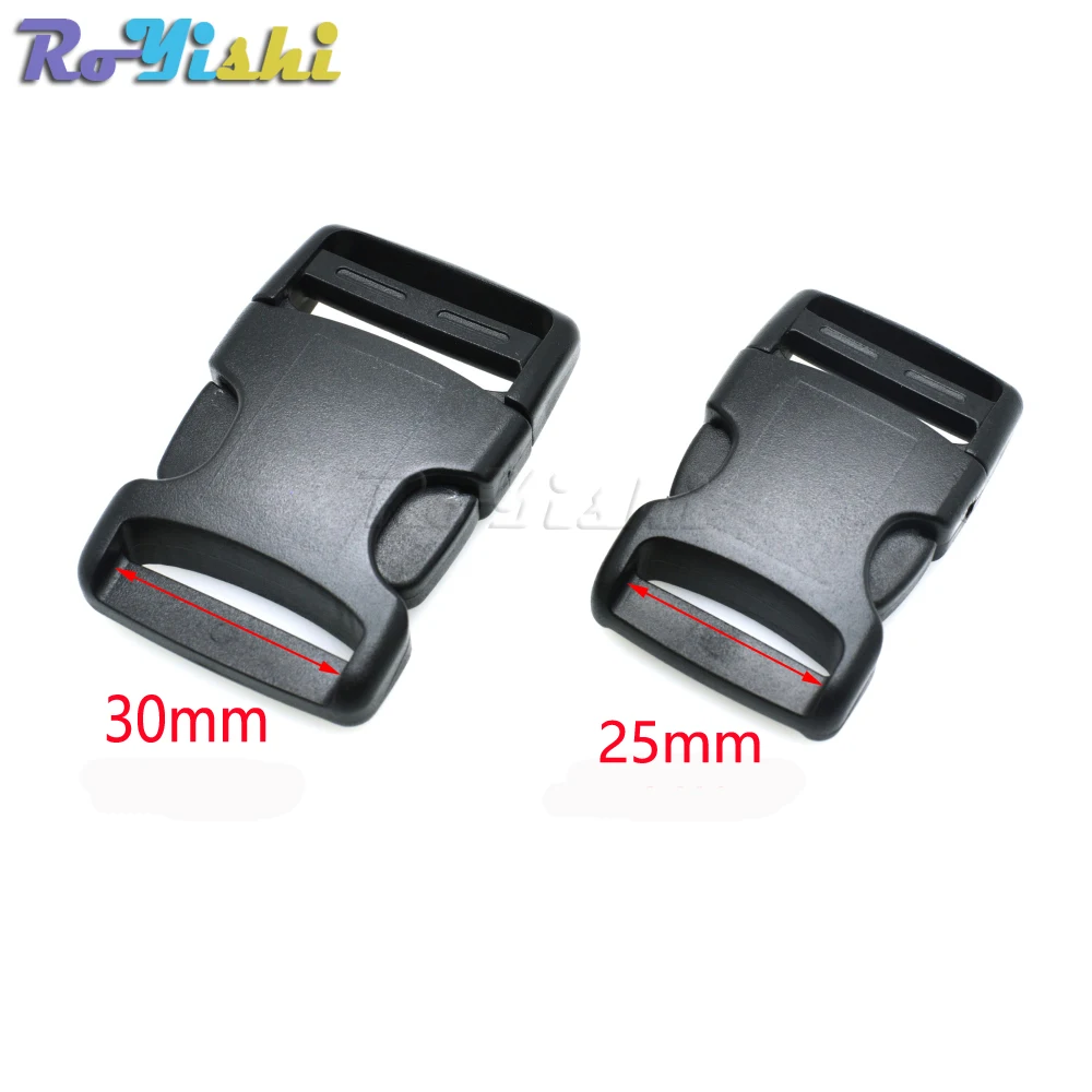 Hebilla de liberación lateral arqueada de plástico para correas de mochila 25 mm 30 mm - imagen 2