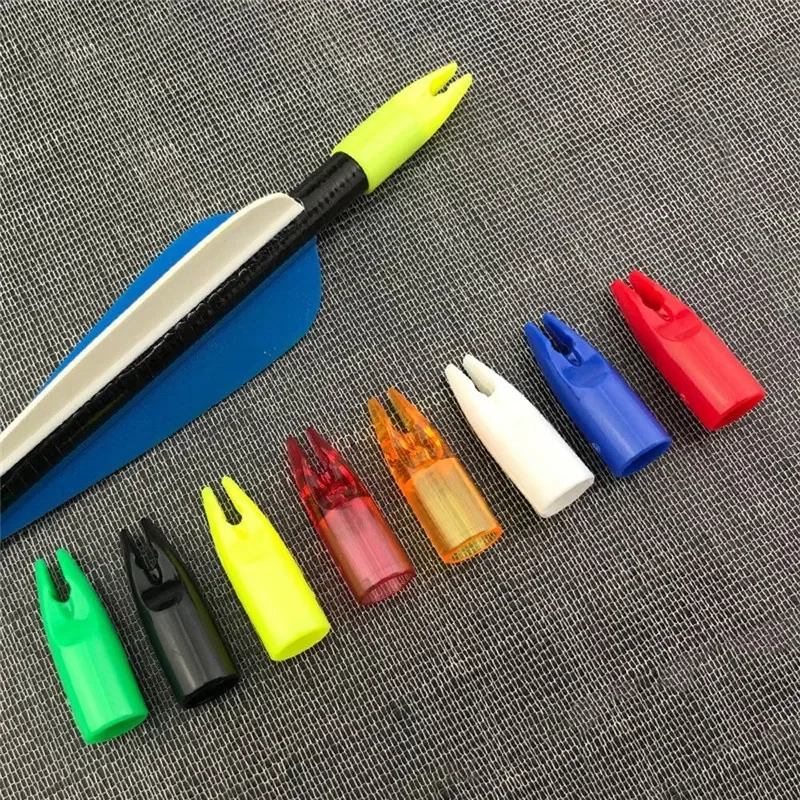 60 uds Linkboy tiro con arco flechas para ejes de flecha de 8mm herramientas de bricolaje para práctica al aire libre tiro con arco accesorios caza - imagen 3