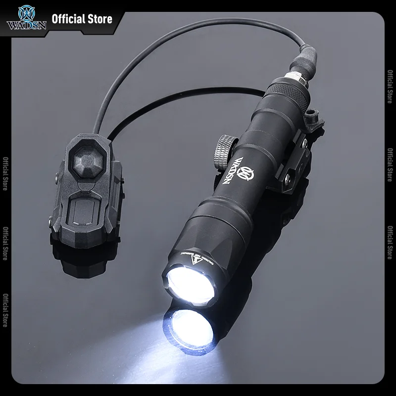 WADSN-linterna táctica SF Surefir M300A/M600C, 400/600 lúmenes, interruptor AXON de luz blanca, luz de explorador de caza, accesorios Airsoft - imagen 5