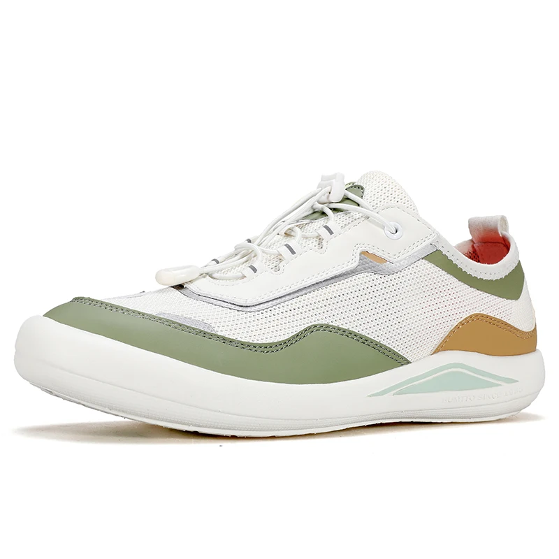 HUMTTO zapatos de senderismo al aire libre para hombre, zapatillas informales retro transpirables, antideslizantes, botines de trekking, zapatos todoterreno para correr - imagen 4