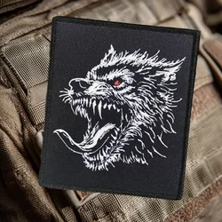 Parche táctico de toro, insignia de moral militar, gancho y bucle estampado, mochila, ropa, accesorios decorativos, pegatina, brazalete