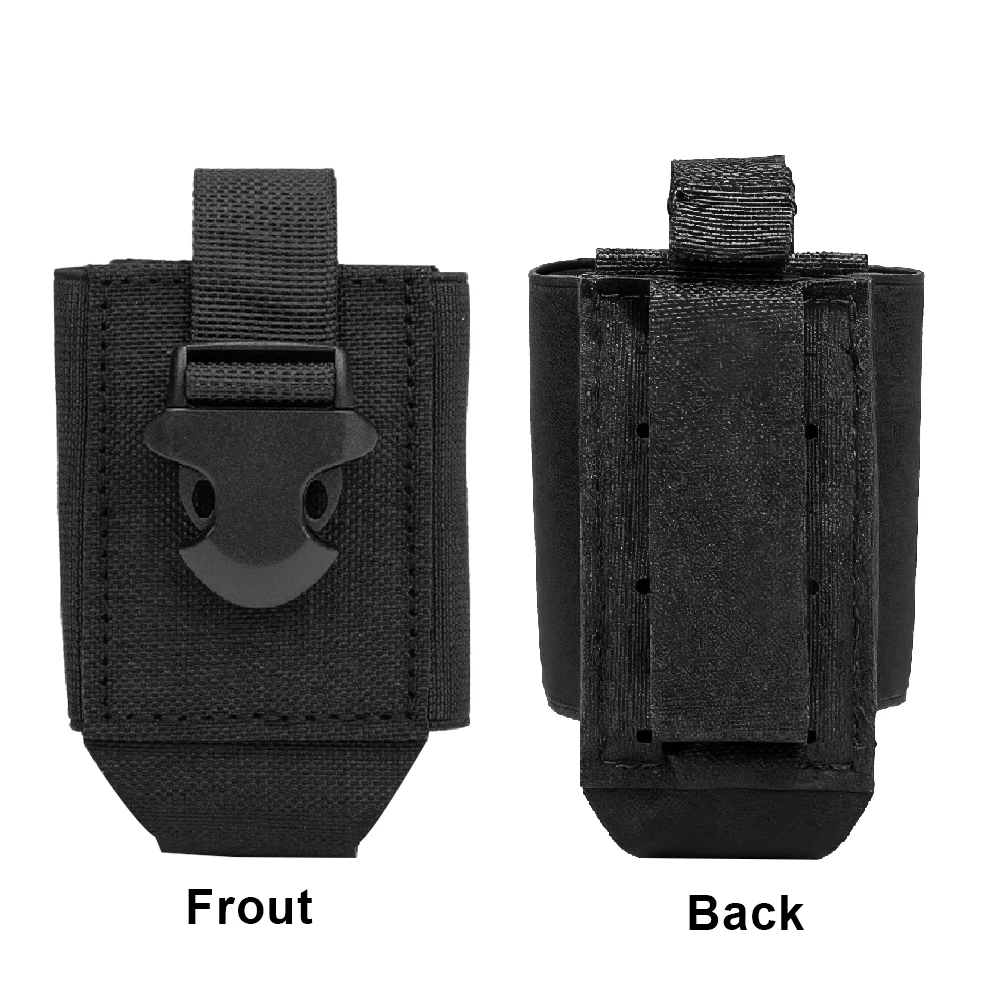 Funda táctica para Walkie Talkie, bolsa Molle para Radio, riñonera para cinturón de servicio, chaleco, funda para interfono deportivo para caza al aire libre - imagen 2