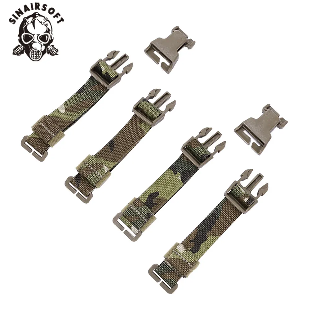 SINAIRSOFT-Kit adaptador de aparejo de pecho a chaleco, correas para chaleco Molle, aparejo de pecho, adaptador de emersongear multicamuflaje, accesorios de caza - imagen 4