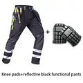 Black Pant-Knee pad