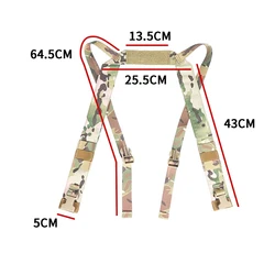 Aparejo de pecho táctico MOLLE MK3 MK4 SS modular