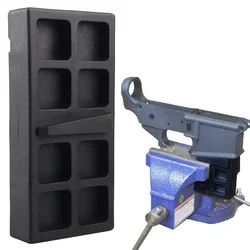 .223/5.56 herramienta de armería bloque de tornillo de banco para sujetar AR15 herramienta receptor inferior accesorios de caza