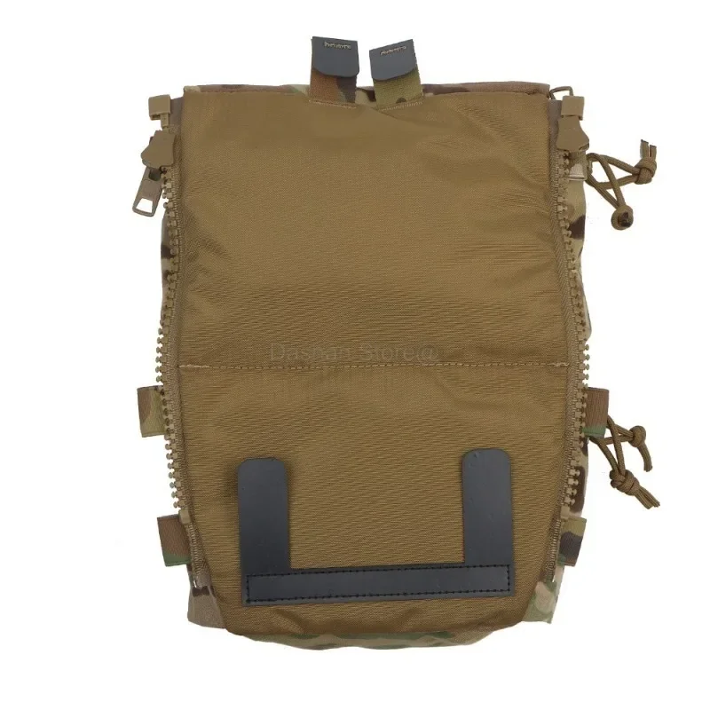 Ferro FCPC V5 Panel trasero doble bolsa táctica PC chaleco bolsa de agua bolsillos de uso General portador de placa accesorios bolsa para artículos diversos - imagen 4