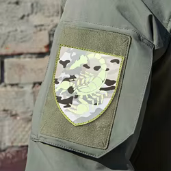 Parche táctico luminoso de moral de escorpión, parche divertido de gancho y bucle, insignia militar, brazalete, pegatinas para mochila