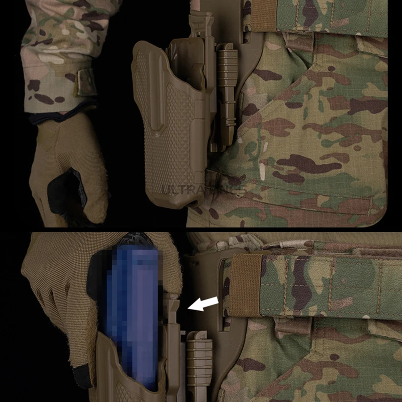 Fundas universales para pistola de mano derecha, funda táctica para juego de guerra, funda para pistola Glock Sig Sauer Walther SPRINGFIELD - imagen 5