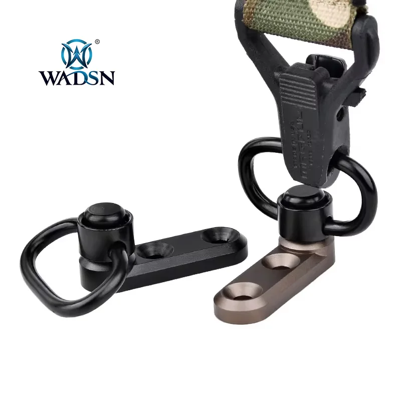 WADSN-hebilla de Metal GBB de desmontaje rápido táctico NSR, montaje giratorio, ajuste de 20mm, Picatinny M-LOK, accesorios de caza