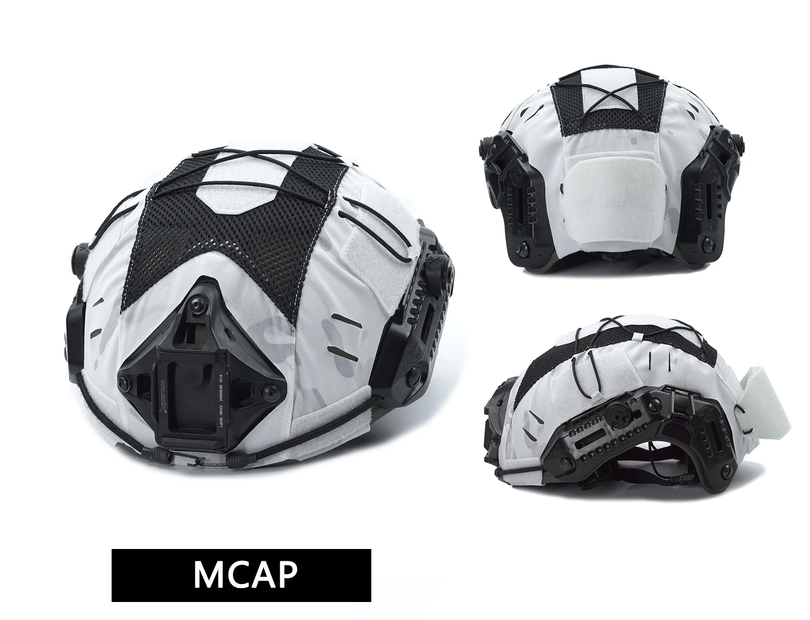 Cubierta de casco táctico Mtek, equipo de protección de malla, accesorio para caza de Airsoft al aire libre - imagen 2