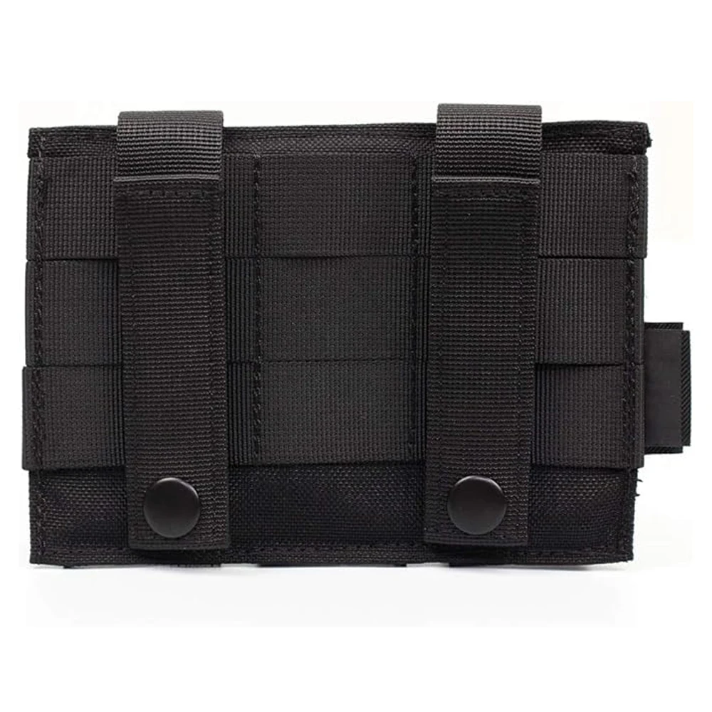 Tactical Open Top Triple Pistol Mag Pouch for Glock M1911 92F Magazines 40mm Grenade, Molle Tactical Magazine Pouch - imagen 4