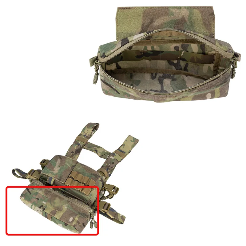 Caza táctica al aire libre jpc AVS fcpc chaleco pecho colgante bolsa colgante de cintura - imagen 3