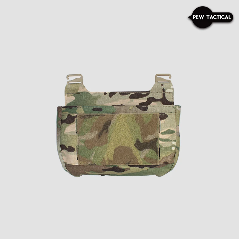 PEW TACTICAL FERRO STYLE DOPE solapa frontal airsoft accesorios de ropa de caza panel frontal táctico FP14 - imagen 3