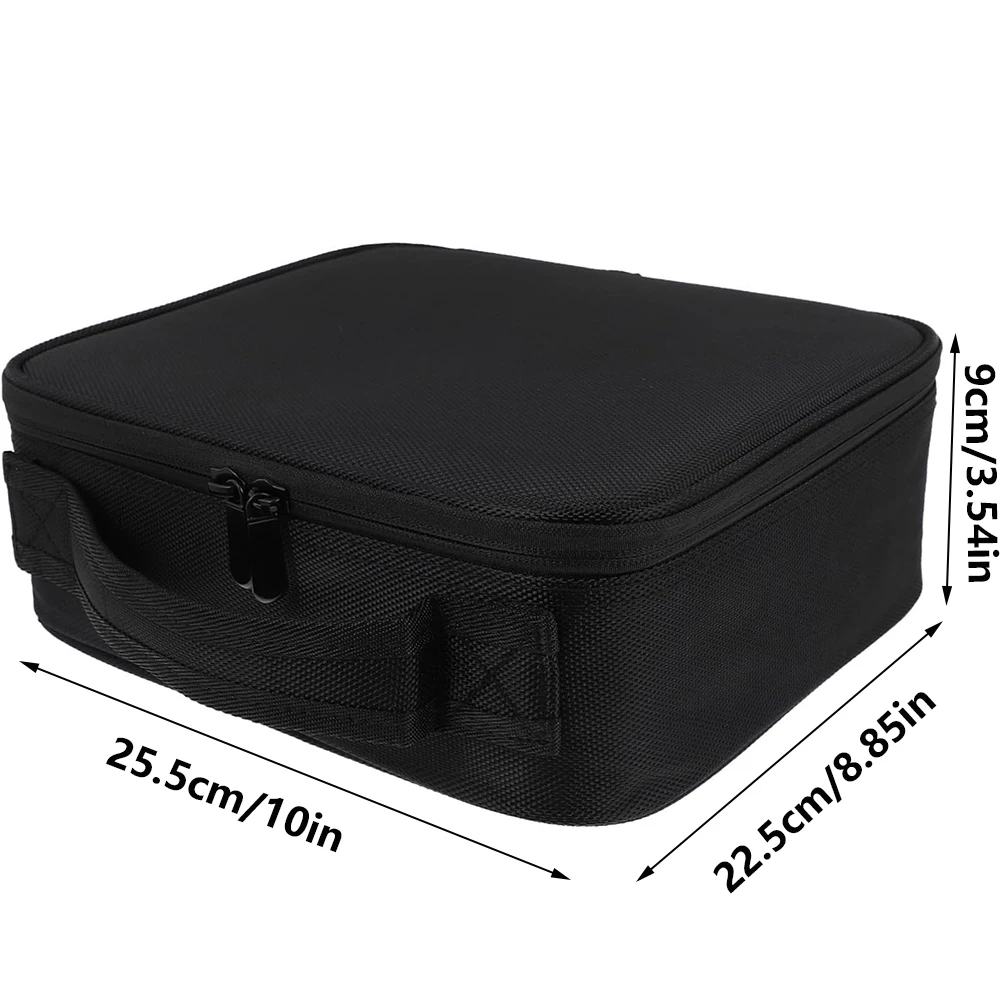 Estuche táctico para pistola, bolsa portátil para almacenamiento de pistola, estuche rígido para transporte de armas, caja de transporte de armas con espuma personalizable DIY - imagen 4