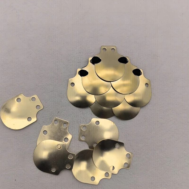 500 piezas de placas de armadura de escamas de pescado de metal 30x40 mm, materiales de bricolaje para armadura y casco chino de cosplay - imagen 2