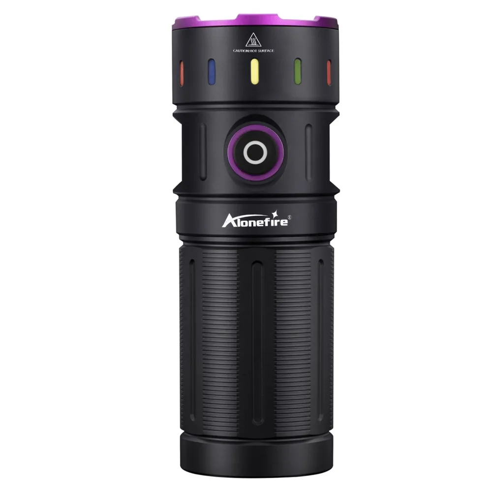 Catdog Linterna UV 365nm LED 200W - Luz negra recargable USB - imagen 3