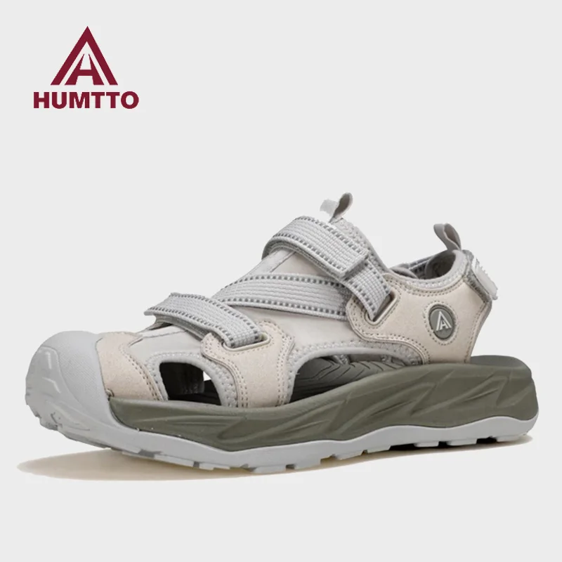 Sandalias HUMTTO, zapatos Upstream para exteriores para hombre, zapatos acuáticos, zapatillas para caminar, zapatos de playa ligeros de secado rápido, zapatos de agua para mujer - imagen 2