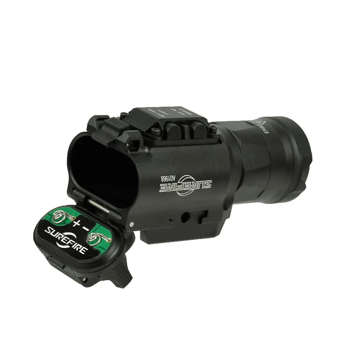 Linterna táctica XH35 X300UH-B Scout, 1000 lúmenes, doble salida, Rifle blanco, LED estroboscópico, linterna de caza para riel Picatinny - imagen 5