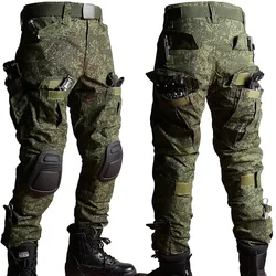 Uniforme táctico multicam negro ruso con pantalón cargo