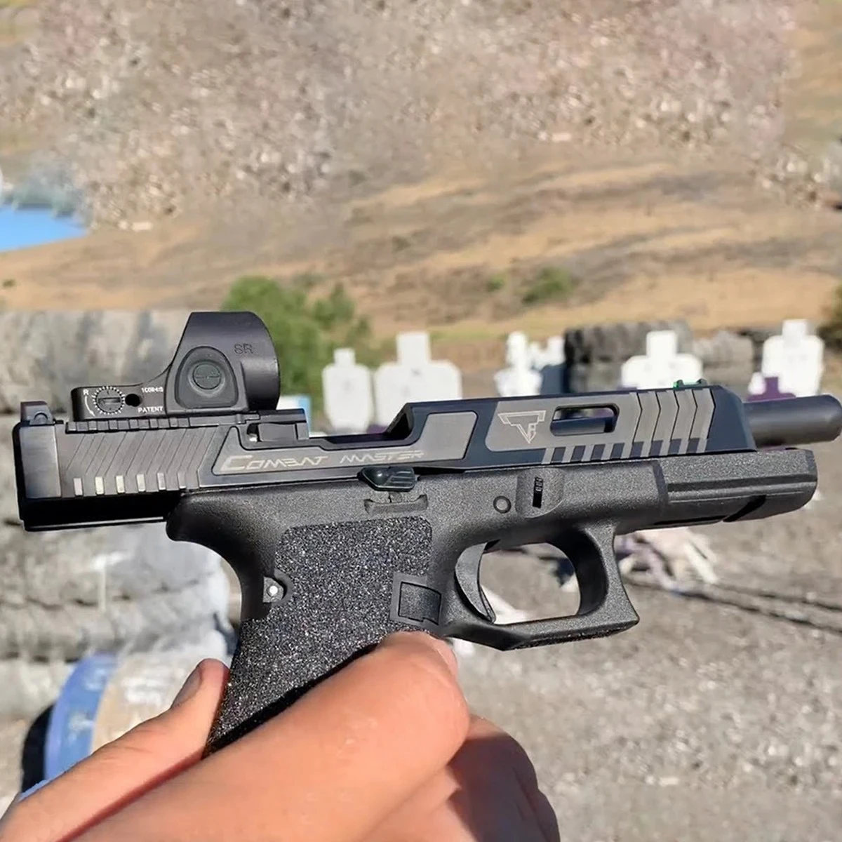 Mira telescópica táctica Trij SR Red Dot, colimador de caza RM, óptica de punto rojo, mira telescópica para riel G17 de 20mm, Airsoft AR15 M4 - imagen 4