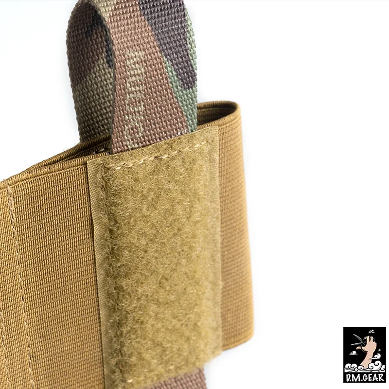 Bolsa táctica individual doble Triple 556, compartimento de partición, portador magnético, gancho y bucle elásticos - imagen 5