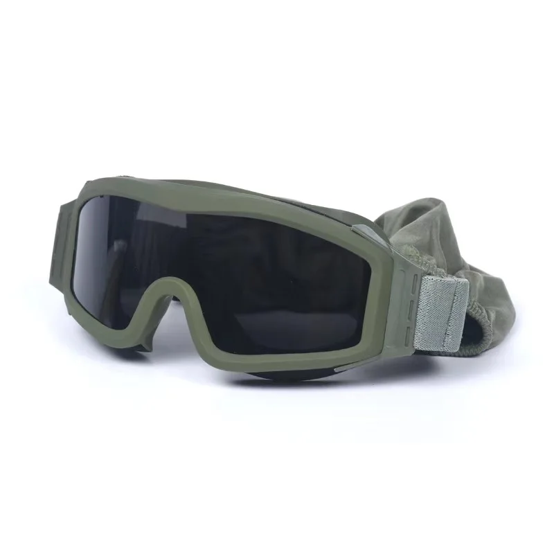 Gafas protectoras para motocicleta al aire libre, gafas a prueba de viento y arena, protección facial antiexplosión, gafas de esquí para Motocross - imagen 4