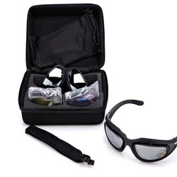 Gafas polarizadas tácticas para tiro al aire libre y senderismo