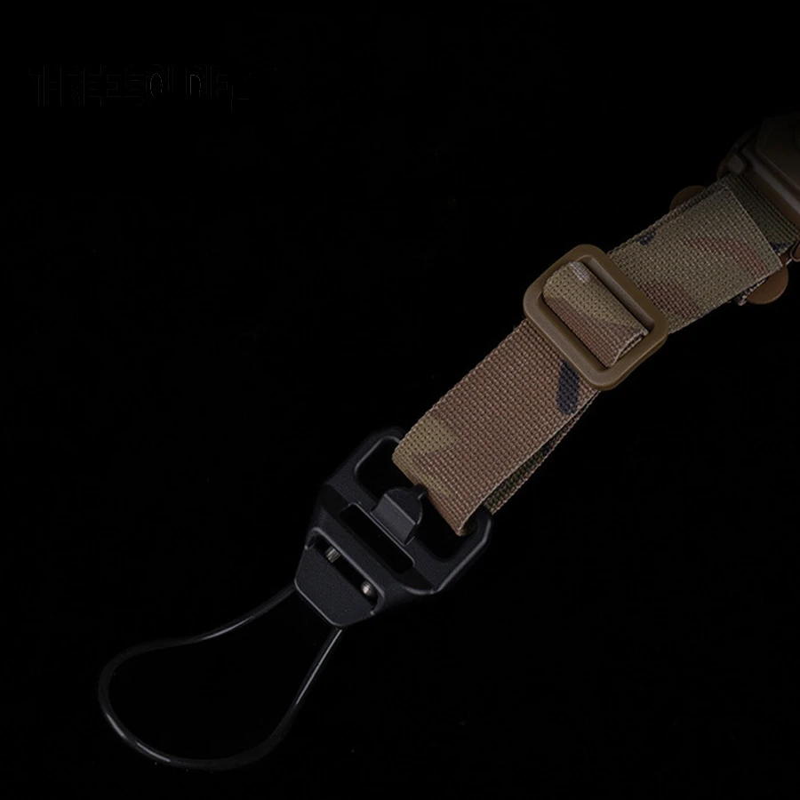 Correa táctica equipada con hebilla de conexión de Metal, accesorio multiusos de liberación rápida - imagen 3