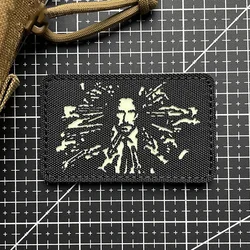 Reeves Parche táctico reflectante en nailón – Visibilidad nocturna
