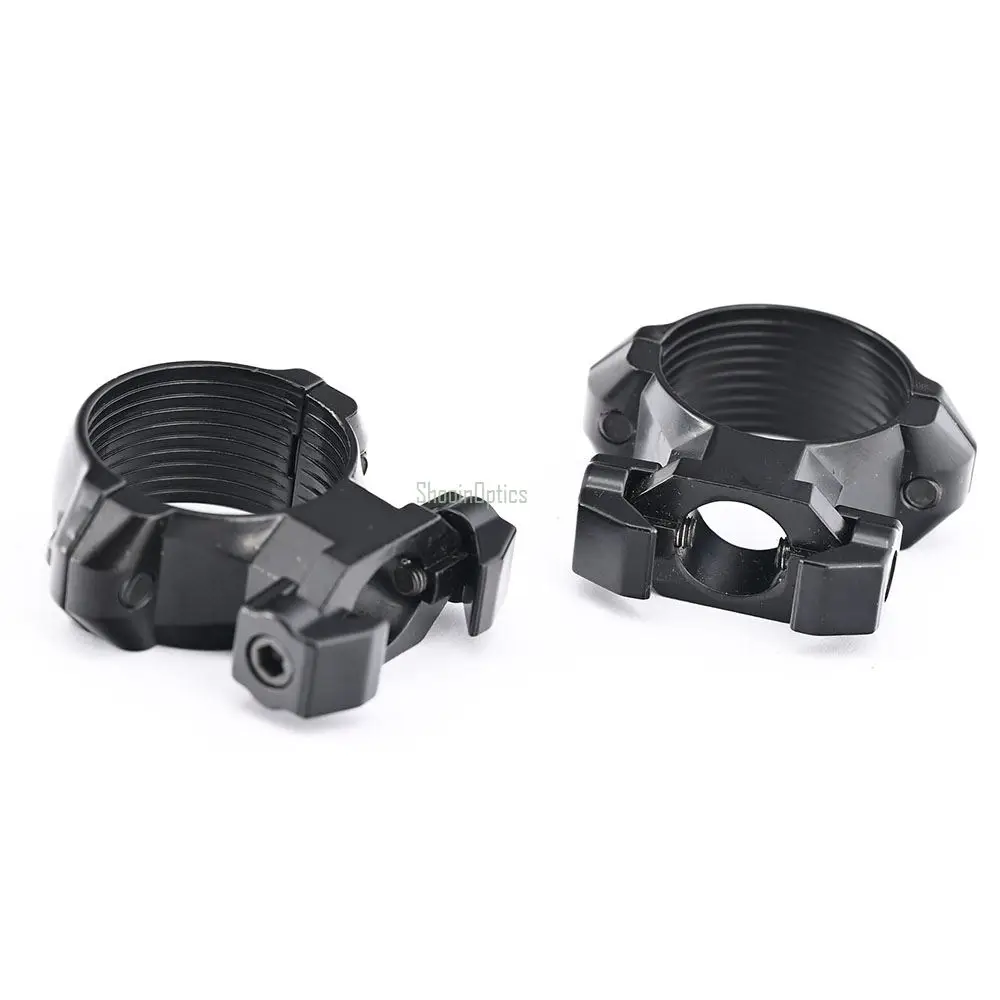 Shooin Optics MIM Steel Riflescope Mount Ring 1 Inch Tube Weaver Precision Mount - imagen 5