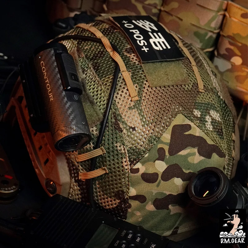 DMGear-cubierta protectora para casco táctico SF, OPS-CORE OPS1 militar, rápido, accesorios para caza y Airsoft, HC68 - imagen 5