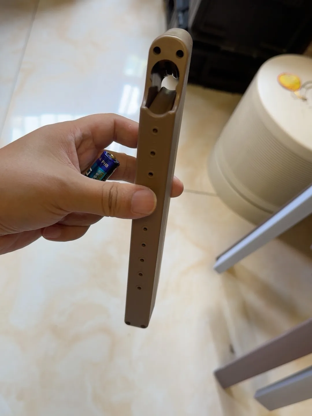 Caja de pilas AA FMA CR123, caja de almacenamiento de plástico, organizador protector portátil - imagen 2